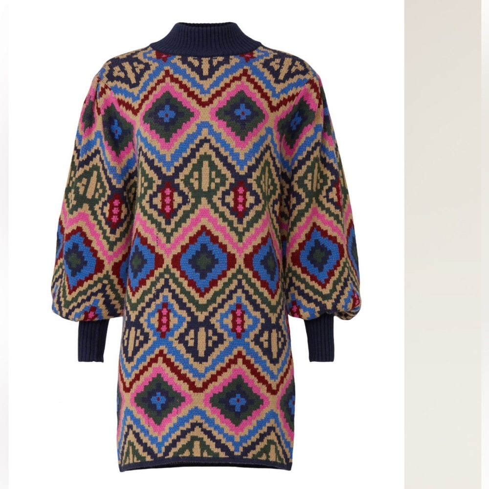 FARM Rio Rauti Sweater Dress - Picture 2 of 7
